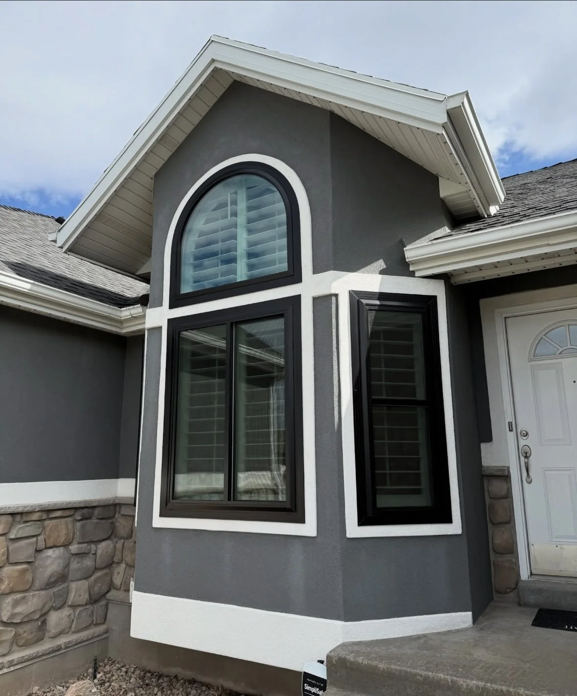 black windows